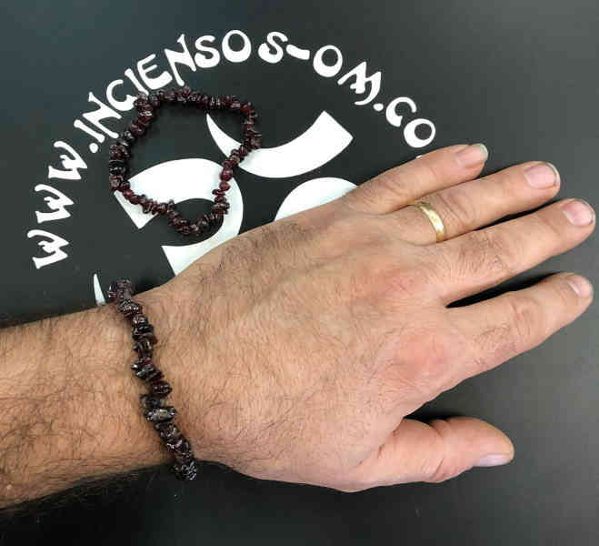 Pulsera chip Granate